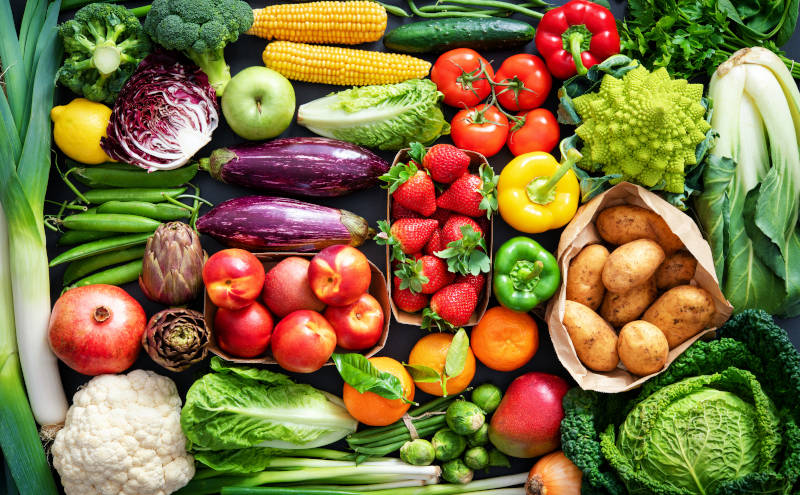 Nutrition - fresh vegetables